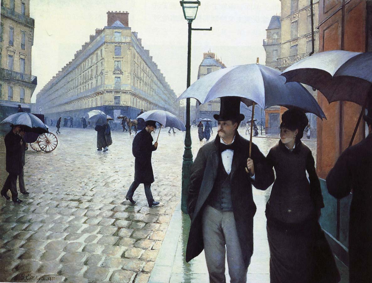 Paris, rain